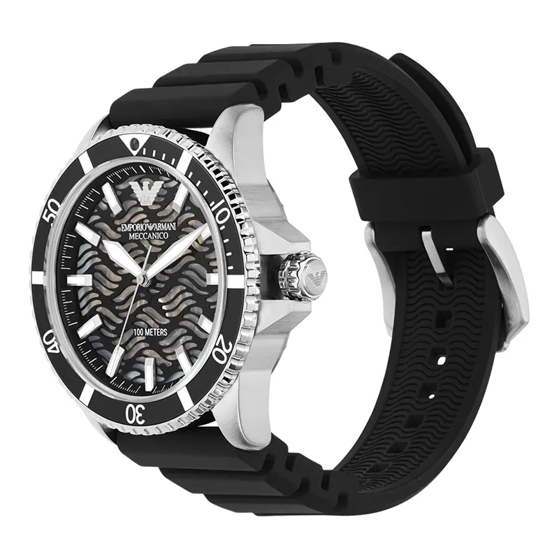 Emporio Armani Automatic Black Dial Men’s Watch | AR60062